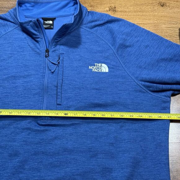 The North Face Canyonlands Men’s XXL Navy Fleece 1/4 Zip Pullover Jacket Stylish - Picture 5 of 7